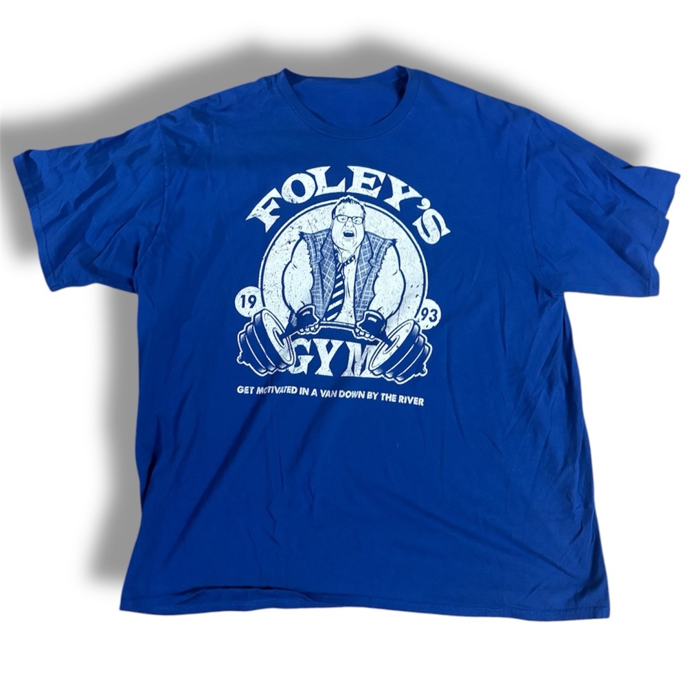 Men's Blue Graphic T-Shirt